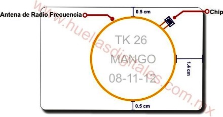 Antena MiFare